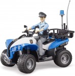 Bruder Quad With Policeman and Accessories (63010)