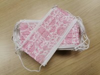 Medical Flower Pink Face Masks 60 pieces in a box