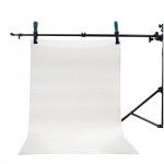 Genesis Gear PVC Photography Backdrop White 200x120cm