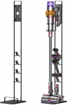 Foho Stand for Dyson V15 V12 V11 V10 V8 V7 V6, Metal Storage Black