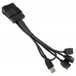 Lian Li PW-U2TPAB USB Hub - black (PW-U2TPAB)