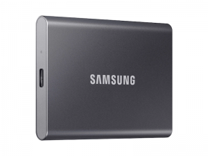 Samsung Portable SSD T7 USB 3.2 1TB (Gray) (MU-PC1T0T)