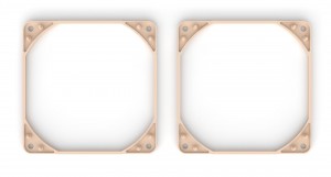 Noctua NA-IS1-12 Sx2 Inlet Spacer for 120mm fans - Set of 2