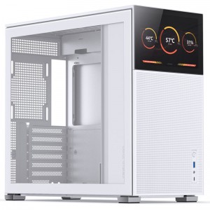 Jonsbo D41 MESH Screen ATX Case, Tempered Glass - White (D41 MESH WHITE SC)