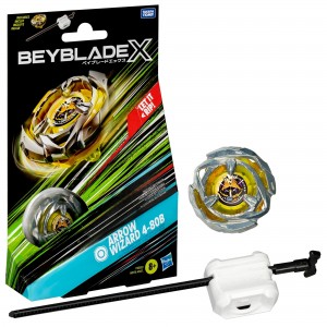 Hasbro Beyblade X Arrow Wizard 4-80B Starter Pack Set