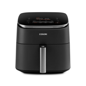 Cosori TurboBlaze Airfryer, 9-in-1 Air Fryer XXL 6L, quiet DC motor with 5 fan speeds Black (CAF-DC601-KEU)
