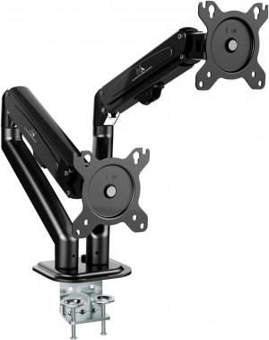 Maclean MC-861N, Double Monitor Mount, 13-27