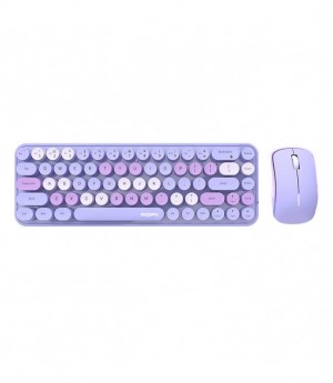 MOFII Bean Wireless keyboard + Mouse set 2.4G Purple (6950125750172)