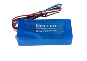 Necom SIA-P30RM High Level Signal Adapter (High to Low Konverters ar Remote Funkciju)
