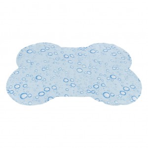 TRIXIE Bone-Shaped Cooling Mat 85x60cm Light Blue