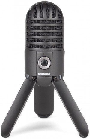 Samson Meteor USB Studio Cardioid Microphone Titanium Black