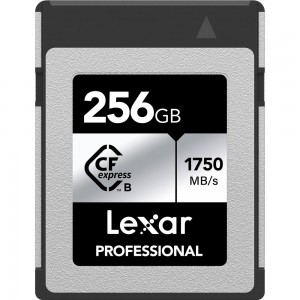 Lexar Professional CFexpress Type B Card Silver Series 256GB R1750/W1300 (LCXEXSL256G-RNENG)