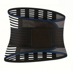 Ibright regulējama muguras atbalsta josta, ortoze vīriešiem un sievietēm (XT07473) XXL-izmērs