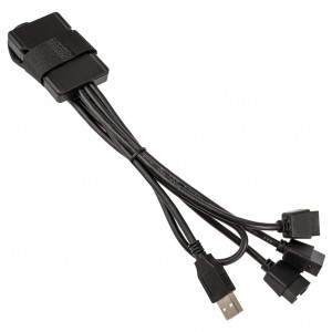 Lian Li PW-U2TPAB USB Hub - black (PW-U2TPAB)