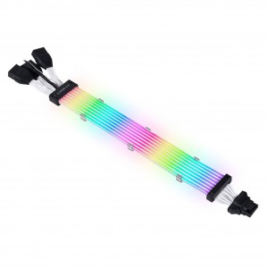 Lian Li Strimer Plus V2 12VHPWR 3x 8- to 16-pin extension - 335mm, 8 LED lanes