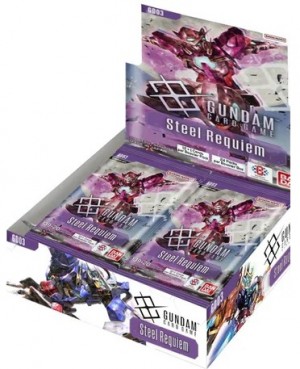 Gundam Card Game - Steel Requiem Booster Display GD03 (24 Packs)