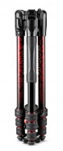 Manfrotto Befree Advanced Aluminum Travel Tripod Twist, Ball Head Red (MKBFRTA4RD-BH)