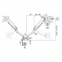 LogiLink Dual Monitor Arm 13-27'' (BP0041)