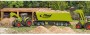 Siku Claas Axion 850 with front loader (1979)
