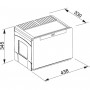 Franke Atkritumu Šķirošanas Tvertnes Cube 50 18L+14L (134.0055.292)