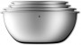 WMF Gourmet Bowl Set for Kitchen 4-Piece Stainless Steel Cromargan Multifunctional Mixing Bowl, Salad Bowl, Serving Bowl, Stackable