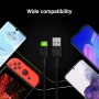 Green Cell Cable GCRay USB - USB-C 2m LED Backlight (KABGC13)