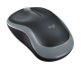 Logitech M185 Wireless Mouse, 2.4 GHz USB Receiver, PC / Mac - Gray