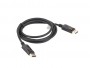 Lanberg DisplayPort Cable 1.8m Black (CA-DPDP-10CC-0018-BK)