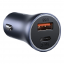 Baseus Golden Contactor Pro fast car charger USB-C / USB 40 W Power (CCJD-0G)