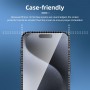 NEWC Pack of 3 Tempered Glass Screen Protector for iPhone 15 Pro Max / 15 Plus (6.7 Inches) 0.33mm Ultra Clear, Ultra Resistant