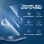 NEWC Pack of 3 Tempered Glass Screen Protector for iPhone 15 Pro Max / 15 Plus (6.7 Inches) 0.33mm Ultra Clear, Ultra Resistant