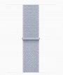Apple Watch Series 10 GPS + Cellular 42mm Silver Aluminium - Blue Cloud Sport Loop MWX53