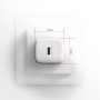 Axagon ACU-PD20 PD&QC Wall Charger 20W 1x Port White