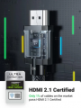 Ugreen cable HDMI 2.1 8K 60 Hz 48 Gbps / 4K 120 Hz / 2K 144 Hz 2 m Silver (70321)
