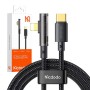 Mcdodo CA-3390 USB-C to Lightning cable 36W 1.2m angle Black